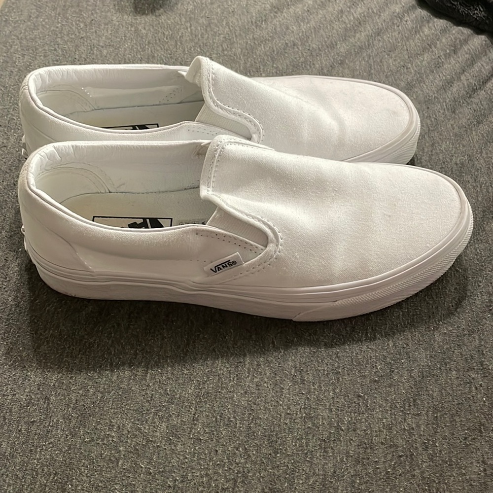 White vans size 8 womens